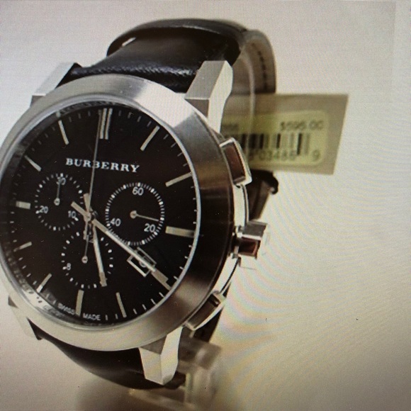 Burberry Chronograph Black Men\'s Watch